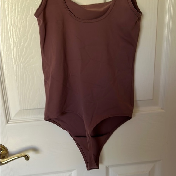 Abercrombie & Fitch Mauve One-Piece Bodysuit Thong - SMALL - Picture 3 of 5